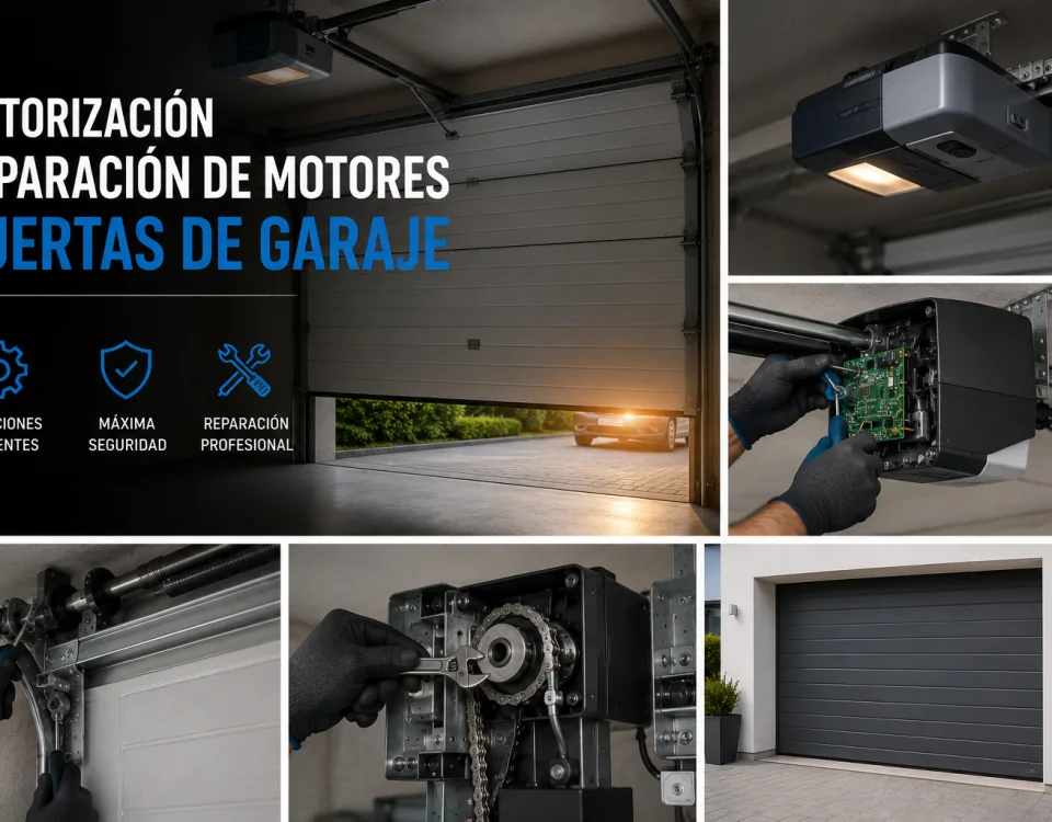 Motorizacion Reparacion Motor Puertas Garajes 960x750 - Motorización Reparación Motor Puertas Garaje Barcelona Valencia Madrid Alicante
