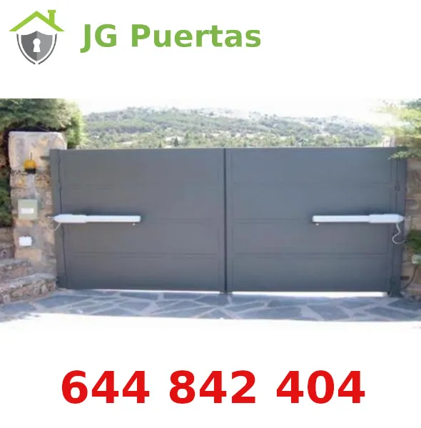banner batientes - Puertas de entrada para casa Sant quirze del valles – instalación y precio