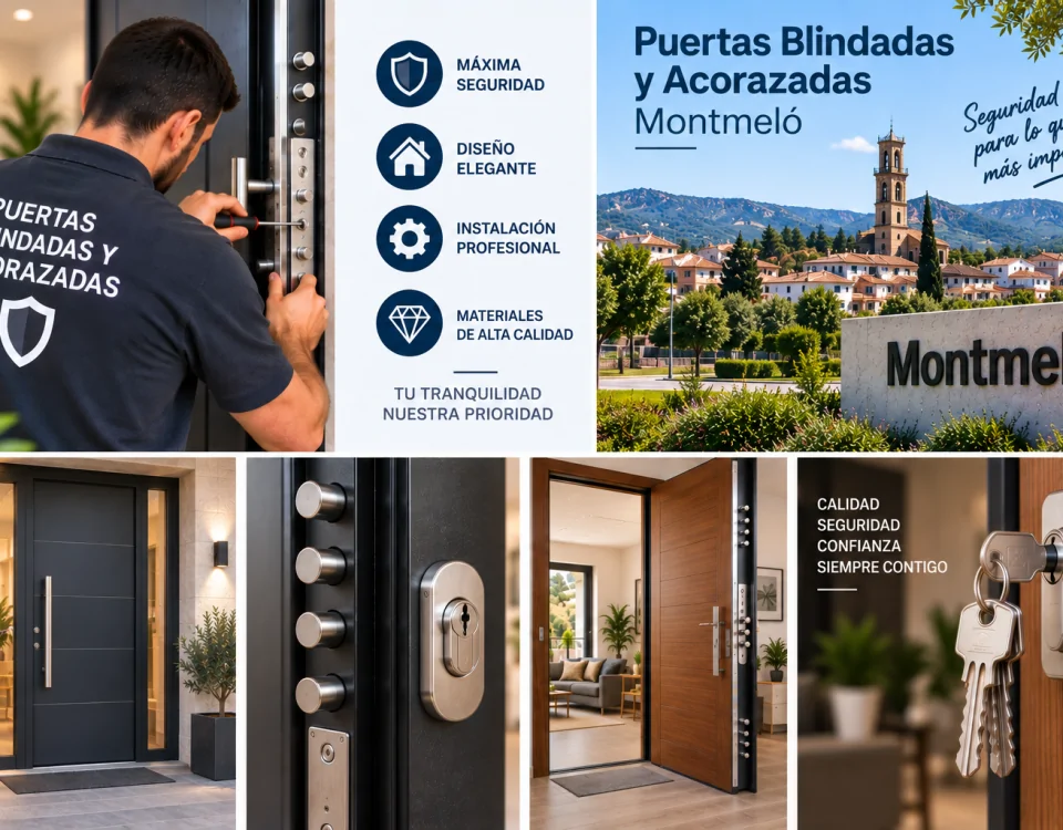 Puertas Blindadas y Acorazadas Montmelo 960x750 - Puertas Blindadas y Acorazadas Montmelo (Barcelona) Instalación y Precios