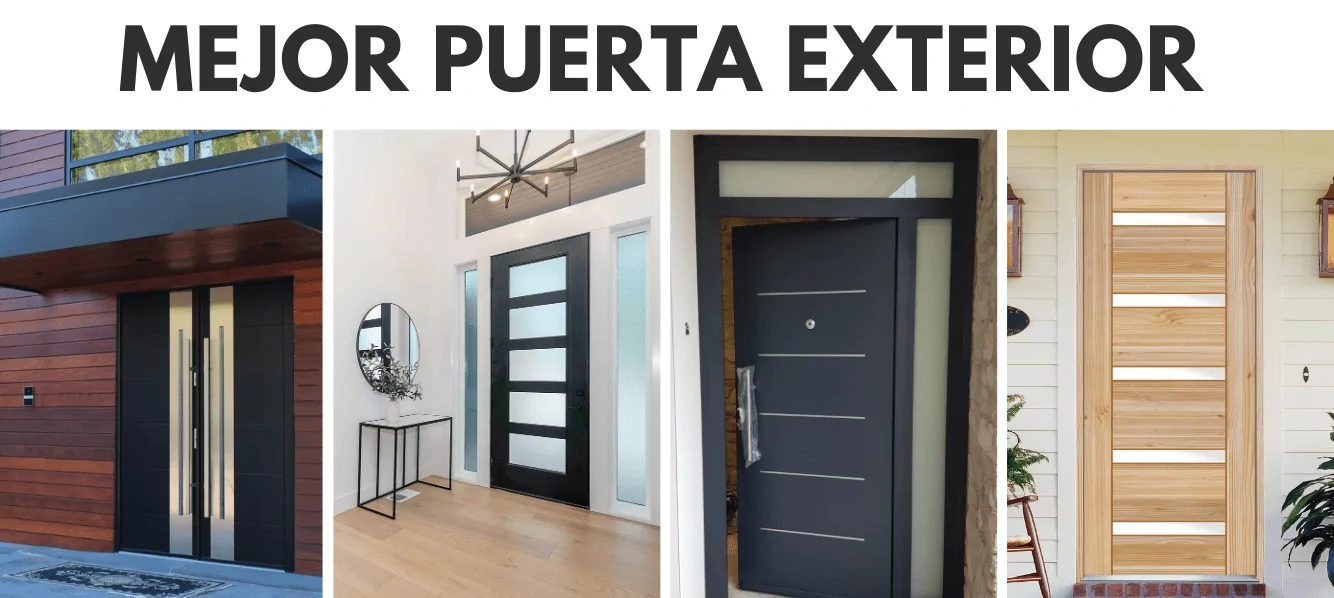 Que tipos de puertas de entrada combinan diseno y seguridad para casas modernas - &iquest;Qu&eacute; tipos de puertas de entrada combinan dise&ntilde;o y seguridad para casas modernas?